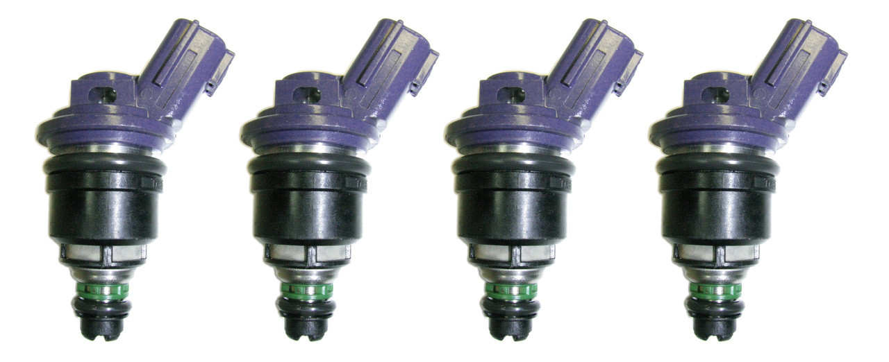 Set of 4 Racing Performance Fuel Injectors 380 cc/min at 43 PSI