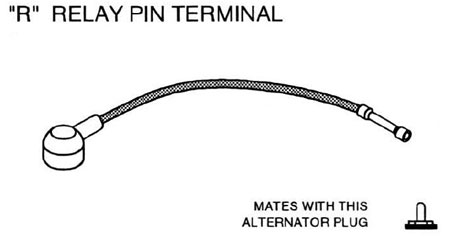 R Relay Pin Terminal