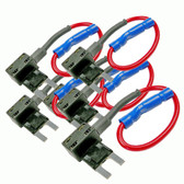 5 Pack ATM Mini Add-A-Circuit Fuse Holder Taps