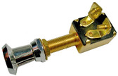 Brass Push Pull Switch With 2 Position Tabs SPST