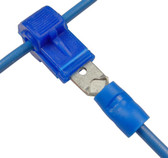 Snap T Tap Quick Connect 16 14 AWG Blue 10 Pack