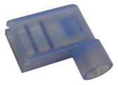 Vinyl Insulated Flag Terminal Blue 16-14 AWG Wire