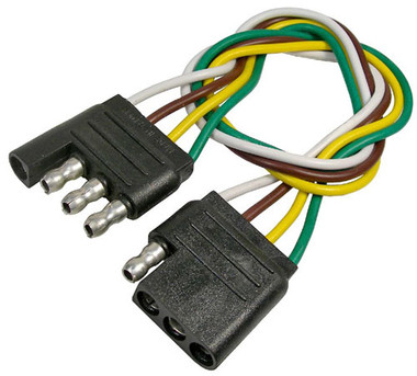4 Way Molded Trailer Wiring Connector