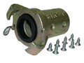 SHC-1 Zinc Plated Steel Blast Hose Couplings For 38mm (1 1/2”) O.D. Blast Hose