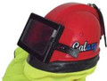 Galaxy Supplied Air Respirator Helmet with High Visibility Cape & Air Cooling Controller