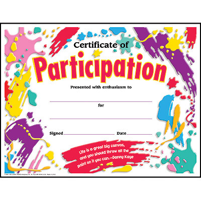 certificado de participacion