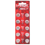 AG13/LR44 Alkaline Button Cell Battery - 10 pack