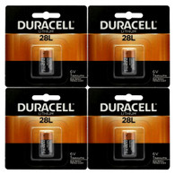 Duracell Photo 28L - Battery 1 Count (Pack of 4)