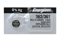 Energizer 362/361 Button Cell Silver Oxide Batteries 1 Pk