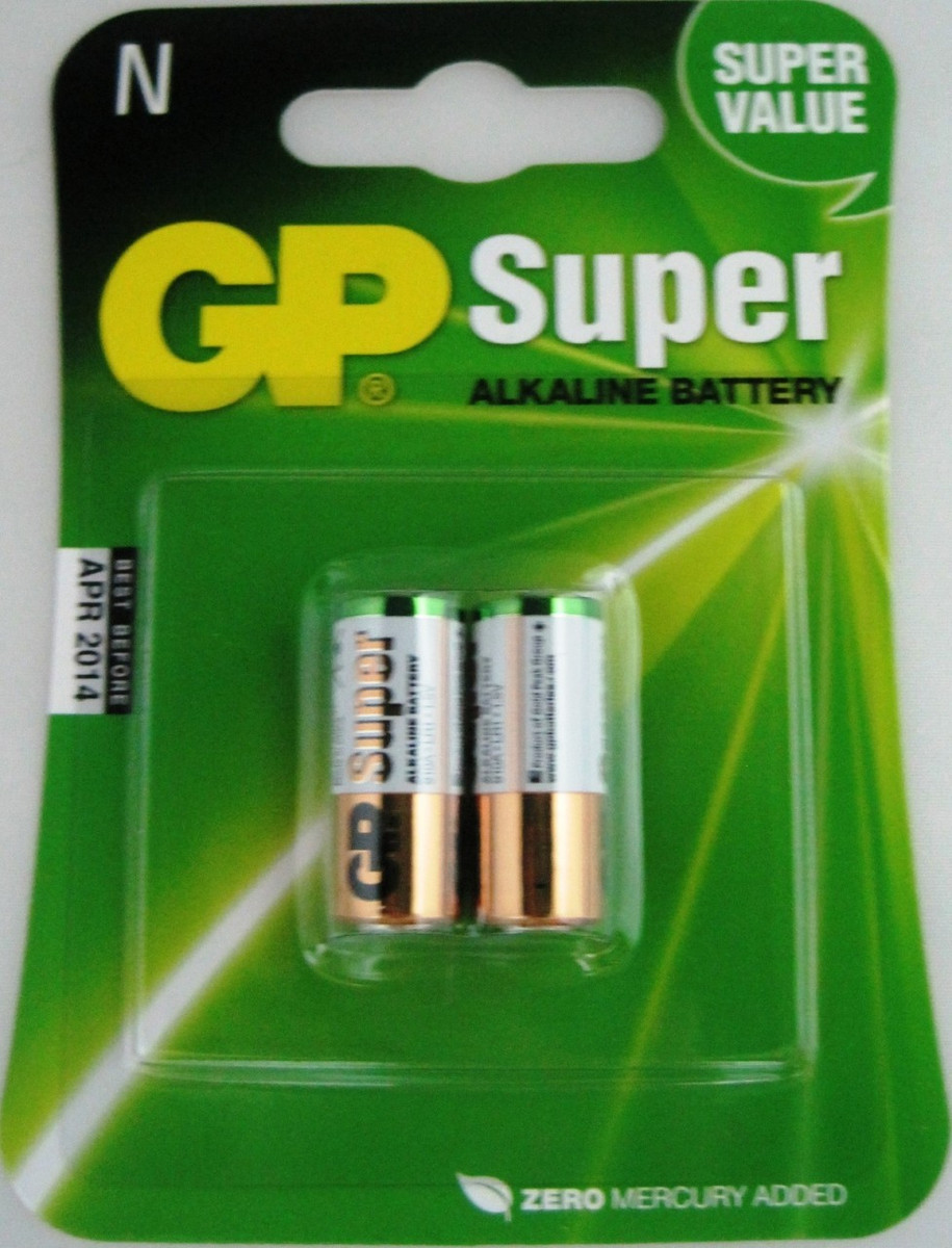 Gp Alkaline Battery Lr1 N 1 5v 2 Pack Gp Alkaline Battery Lr1 N 1 5v 2 Pack
