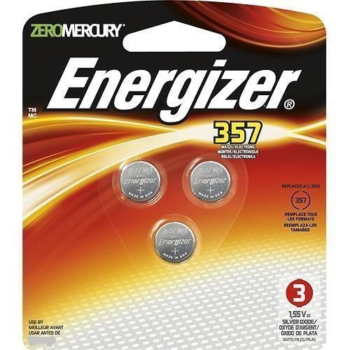 Energizer 357 / 303 SR44 AG13 Silver Oxide Watch Battery
