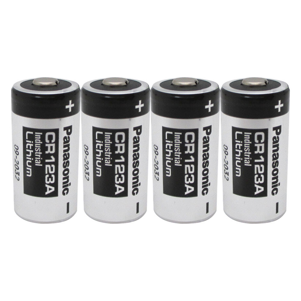 10 pcs Panasonic Lithium CR123A 3V Photo Lithium Batteries