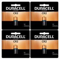 Duracell Ultra CR2 3v Lithium Photo Battery DL-CR2 4 Pack