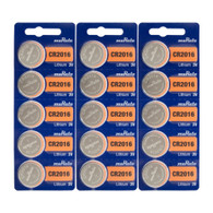 Murata Replaces Sony Lithium 3V Batteries Size CR2016 Pack of 15