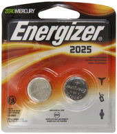 Energizer 2025BP-2 Lithium Button Cell Battery (2 Count)
