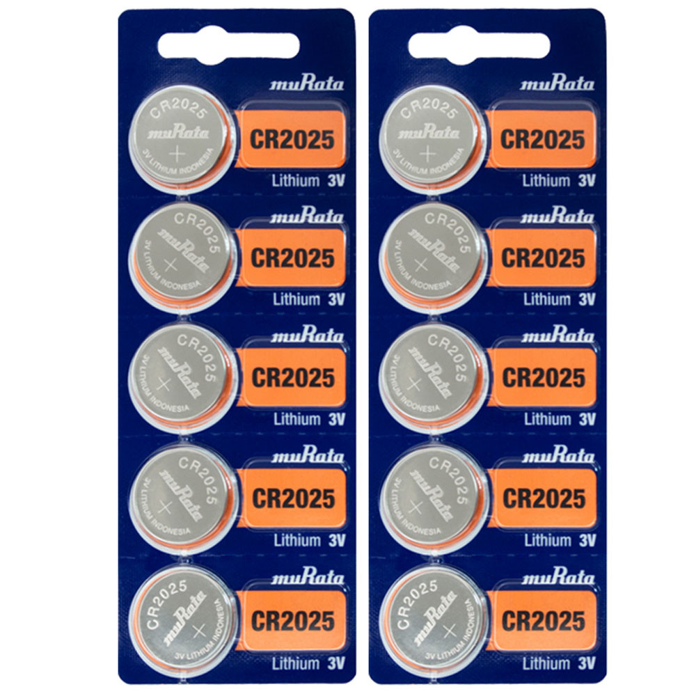 Sony CR2025 Lithium Battery (10 Pack)