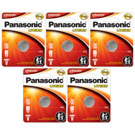 Panasonic Cr2025 3v Lithium Coin Cell Battery Dl2025 Ecr2025 - 5 Pack
