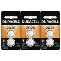 Duracell cr2025 Keyless Entry Battery 3 V (3 Cards  Of 2)