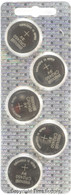 maxell CR2450 3V Lithium Battery 5 pack