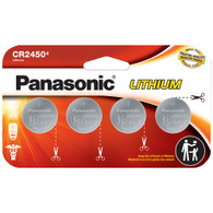 4pcs Panasonic Cr2450 3v Coin Lithium Battery, REMOTE KEYLESS ENTRY TRANSMITTER FOB Battery