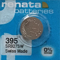 Renata Watch Battery 395 SR927SW (Each)