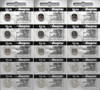 Energizer 395 / 399 Silver Oxide Zero Mercury (Seiko SB-AP, Seiko SB-BP) 15 Batteries