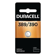 Duracell D389/390PK Watch / Electronics Battery, 1.5 Silver Oxide