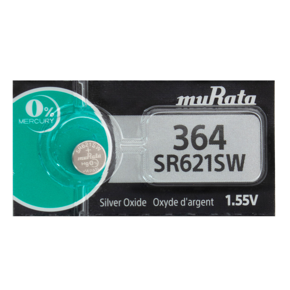 Murata 364 - SR621SW Cell Battery - - TheBatterySupplier.Com