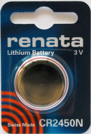 Renata 2450 Lithium Button Cell 1 Battery