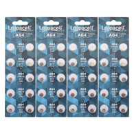 LOOPACELL AG4 LR626 377 376 SR626 LR66 606 SR66 177G4 1.5V Alkaline Batteries x 40