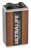 ULTRA LIFE, 10 year, smoke alarm battery, U9VL-X