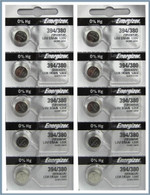 10 394 / 380 Energizer Watch Batteries SR936W SR936SW