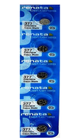 Renata #377 Silver Oxide Battery - 5 Pack