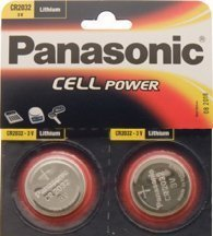 Toshiba CR2032 Battery 3V Lithium Coin Cell (2 PCS Child Resistant Blister  Package)