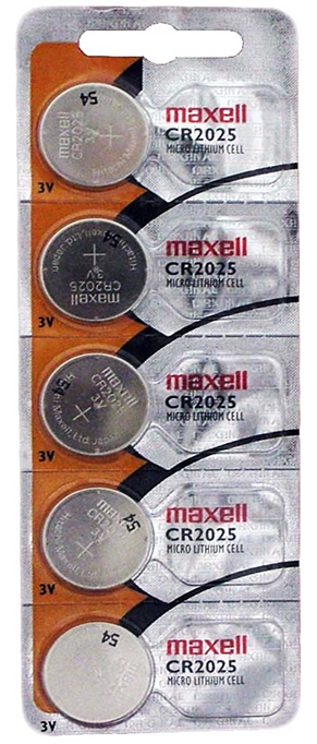 maxell cr2025 3v battery