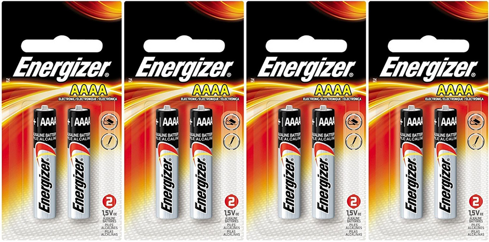 Energizer E96 Batterie Pile alcaline, longue durée de conservation 2 piles  AAAA