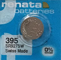 Renata 395 Silver Oxide Watch Battery Sr927sw