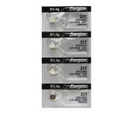 4pk Energizer 317 Silver Oxide Low Drain Watch Batteries SR516SW SR62