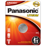 Panasonic CR2354 3V Lithium Coin Cell Battery for Key Fobs, Watches & Calculators - 1 Pack