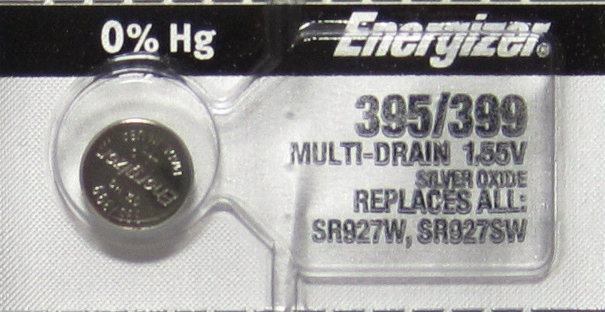 tage ned Forskellige blåhval 1 Pc Energizer 395 399 SR927SW AG7 LR927 Silver Oxide Battery -  TheBatterySupplier.Com