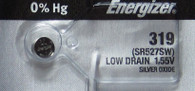 Energizer 319 Silver Oxide Watch Batteries 1 Battery