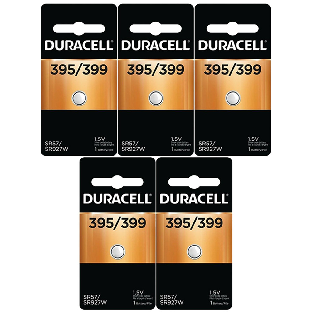 5 Pcs Duracell Silver Oxide 395 399 Sr927sw Batteries Thebatterysupplier Com