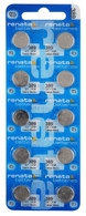 Renata Silver Oxide Watch Battery For Renata 389 Button Cell 20 Pk