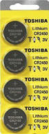 Toshiba 2450 3V Lithium Battery x 40 Batteries