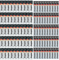 COMBO 100x AA + 100x AAA Energizer Max Alkaline E91/E92 Batteries Made in USA 