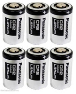 Panasonic CR2 Industrial Lithium Battery DL-CR2 Photo 3V 6 Batteries 