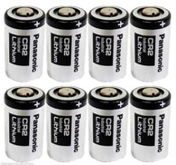  Panasonic CR2 Industrial Lithium Battery DL-CR2 Photo 3V 8 Batteries 