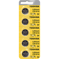 50 Toshiba CR1616 1616 Lithium Batteries 