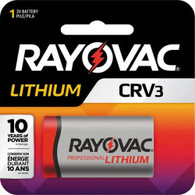 Rayovac RLCRV3-2A Lithium Digital Photo Battery CRV3 Size, 3.0-Volt, 1-Count