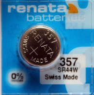 50 Renata 357 303 SR44SW A76 Silver Oxide Batteries